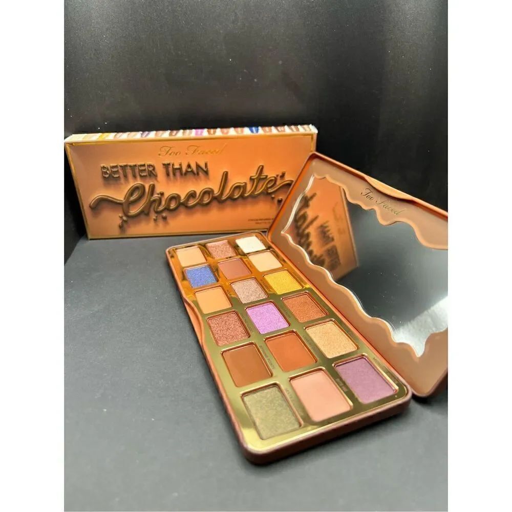 NIB! Too Faced Better Than Chocolate 18 Pan Eyeshadow Palette